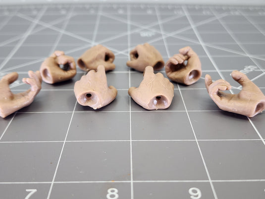 BAM 1/6 *Lot* Of Hands