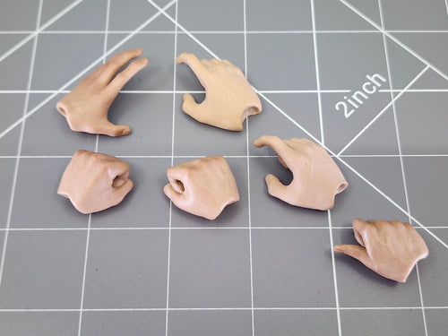 BAM 1/6 *Lot* Of Hands