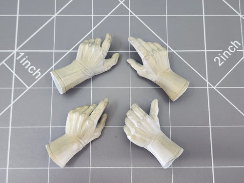 BAM 1/6 *Lot* Of Hands W/ Gloves