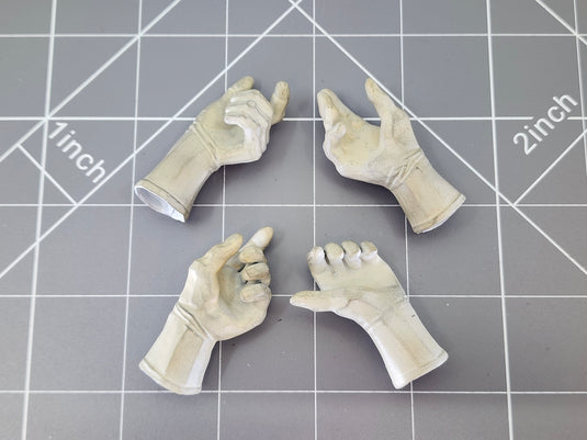 BAM 1/6 *Lot* Of Hands W/ Gloves