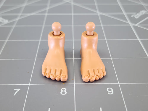 BAM 1/6 Set Of Feet (Peg Type) (BBI)