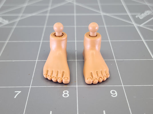 BAM 1/6 Set Of Feet (Peg Type) (BBI)