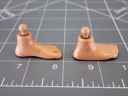 BAM 1/6 Set Of Feet (Peg Type) (BBI)