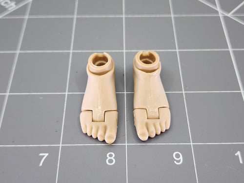 BAM 1/6 Set Of Feet (Peg Type)