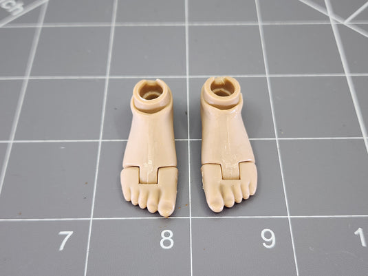 BAM 1/6 Set Of Feet (Peg Type)