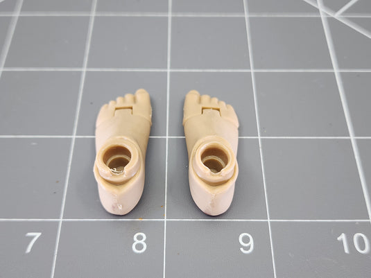 BAM 1/6 Set Of Feet (Peg Type)