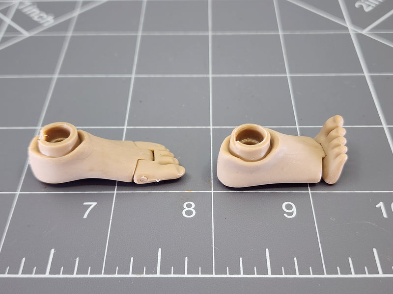Load image into Gallery viewer, BAM 1/6 Set Of Feet (Peg Type)
