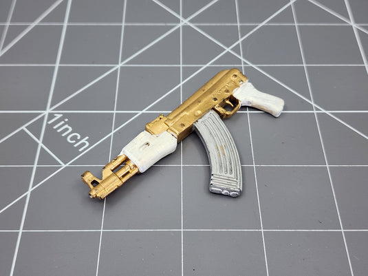 BAM 1/6 Gold Painted Ak-47 W/O Stock