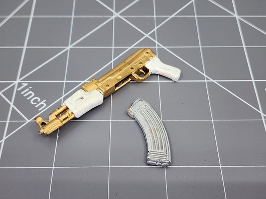 BAM 1/6 Gold Painted Ak-47 W/O Stock
