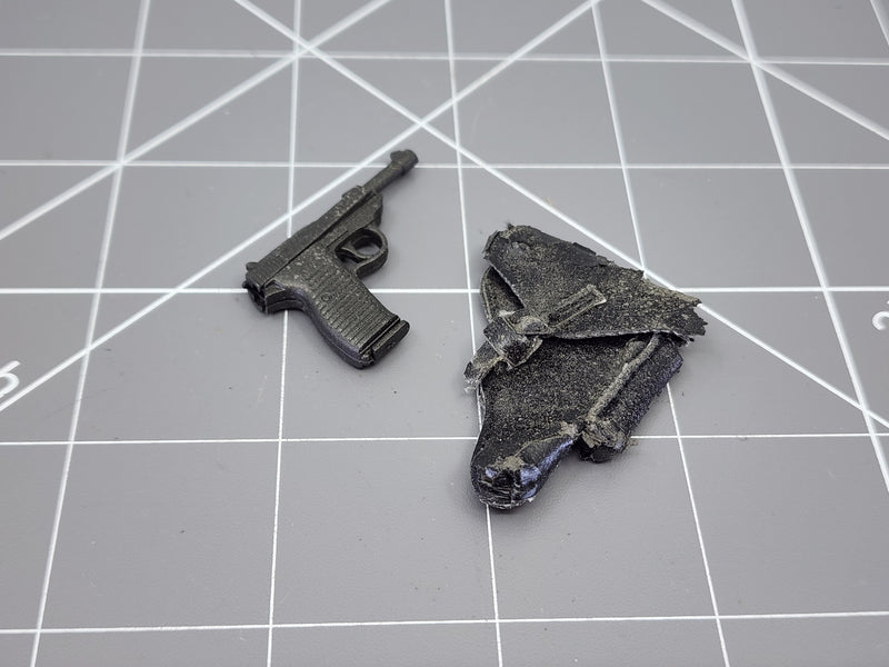 Load image into Gallery viewer, BAM 1/6 Black Pistol W/ Sheath (See Desc.) (DID)
