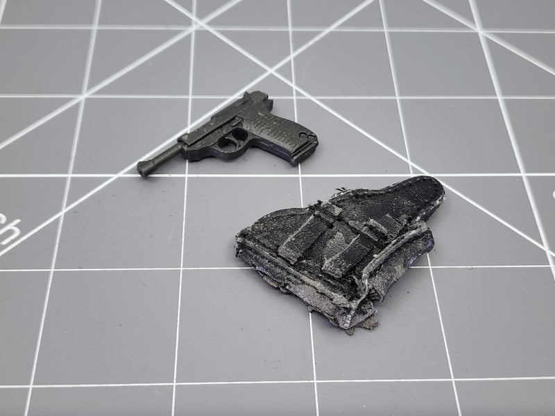 Load image into Gallery viewer, BAM 1/6 Black Pistol W/ Sheath (See Desc.) (DID)
