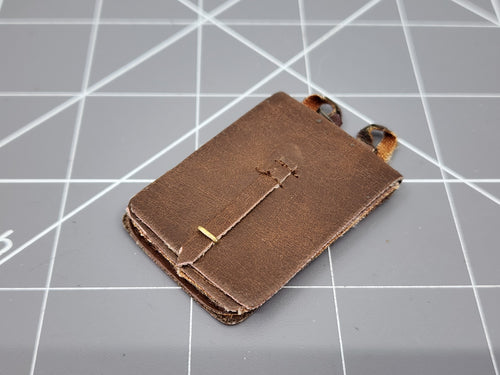 BAM 1/6 Brown Leather Bag (See Desc.) (DID)