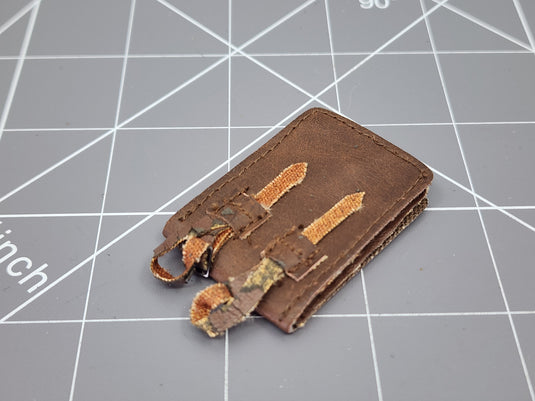 BAM 1/6 Brown Leather Bag (See Desc.) (DID)