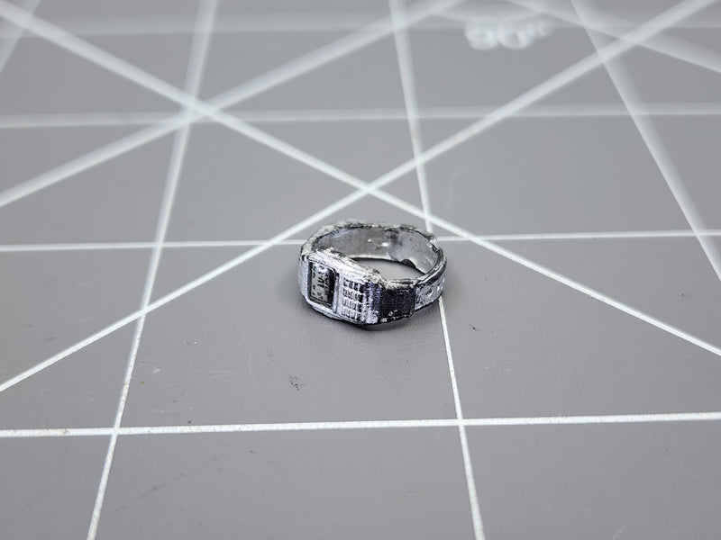 Load image into Gallery viewer, BAM 1/6 Silver Digital Watch
