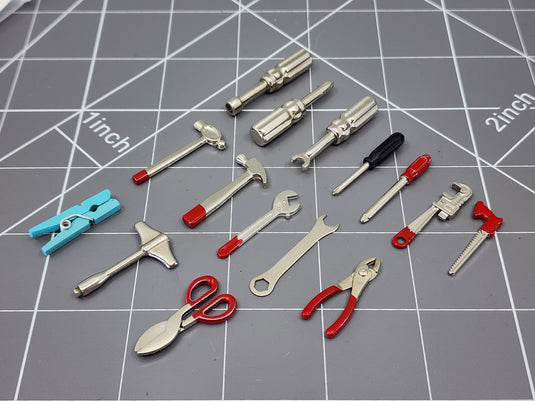 Bam 1/6 Metal Hand Tool Set