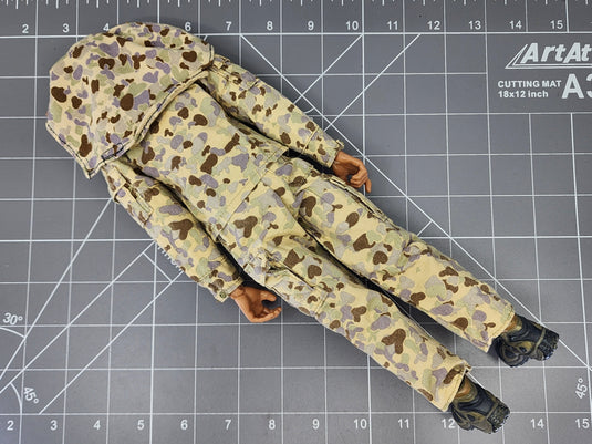 Bam 1/6 Bearded Figure W/ Australian SASR Camo (BBI)