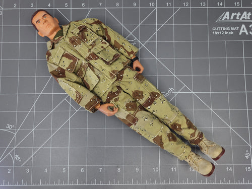 Bam 1/6 Chocolate Chip Camo Figure W/ Watch (Dragon)