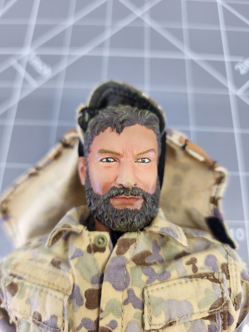 Load image into Gallery viewer, Bam 1/6 Bearded Figure W/ Australian SASR Camo (BBI)
