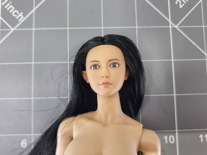 Load image into Gallery viewer, Bam 1/6 Female Body W/ Removable Hair, Stand, &amp; extra Hands (Flagset)
