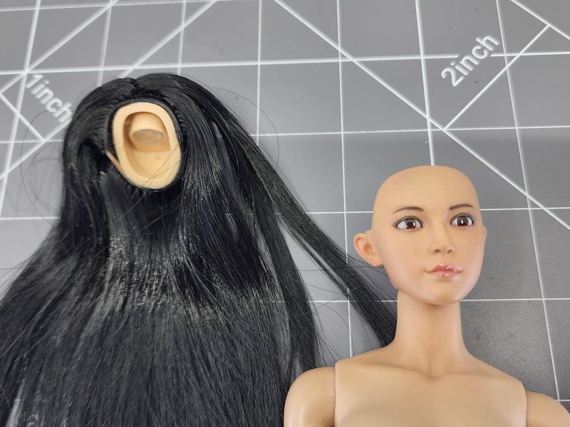Load image into Gallery viewer, Bam 1/6 Female Body W/ Removable Hair, Stand, &amp; extra Hands (Flagset)
