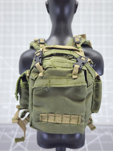 Bam 1/6 OD Green Backpack (BBI)