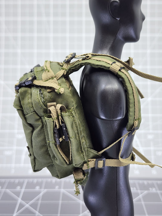 Bam 1/6 OD Green Backpack (BBI)
