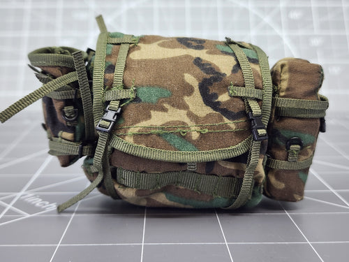 Bam 1/6 Woodland Camo Pack W/o Frame (Dragon)