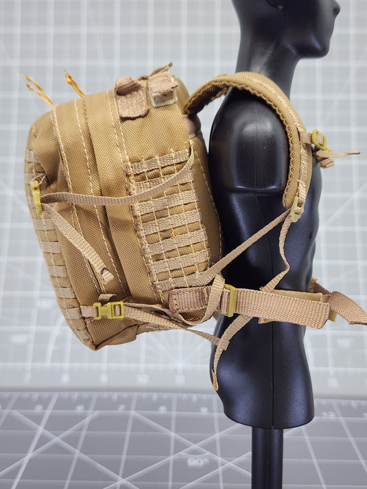 Bam 1/6 Coyote Tan MOLLE Backpack