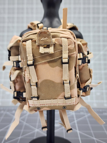 Bam 1/6 3C Desert Camo Backpack (DID)