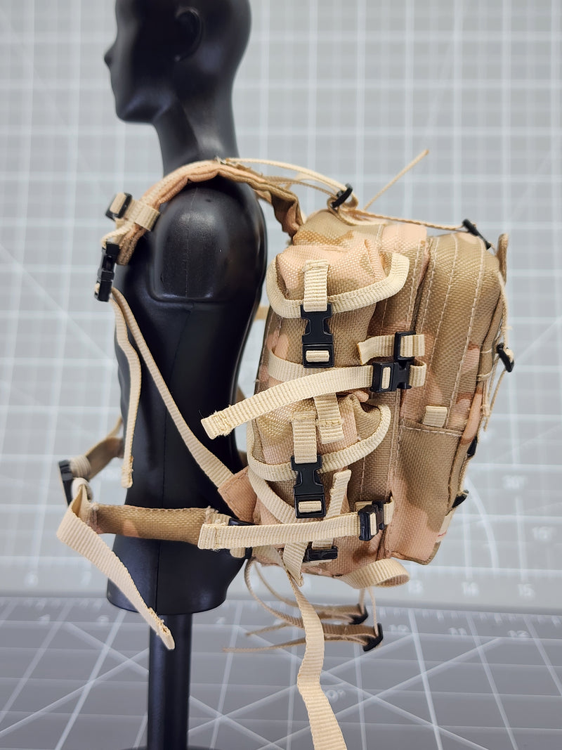 Load image into Gallery viewer, Bam 1/6 3C Desert Camo Backpack (DID)
