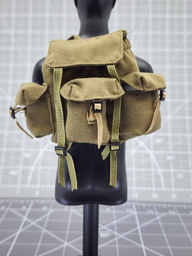Bam 1/6 Vietnam OD Green Backpack