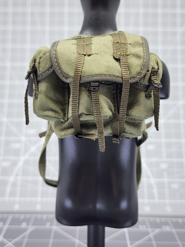 Bam 1/6 Vietnam OD Green Backpack