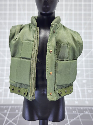 Bam 1/6 Vietnam OD Green Vest (Dragon) (See Desc.)