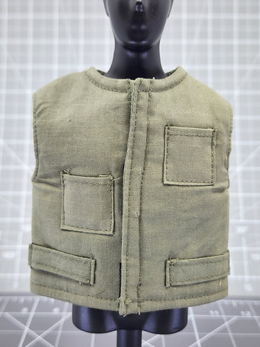 Bam 1/6 Vietnam OD Green Vest
