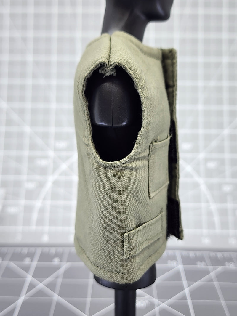 Load image into Gallery viewer, Bam 1/6 Vietnam OD Green Vest
