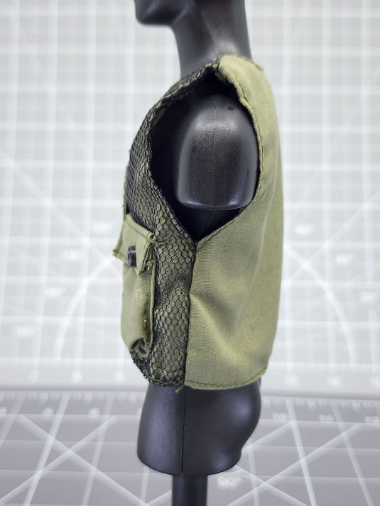 Bam 1/6 Vietnam OD Green Mesh Vest