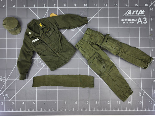 Bam 1/6 Vietnam OD Green Uniform