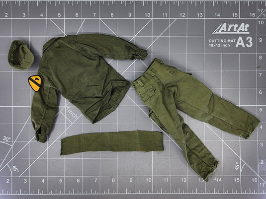 Bam 1/6 Vietnam OD Green Uniform