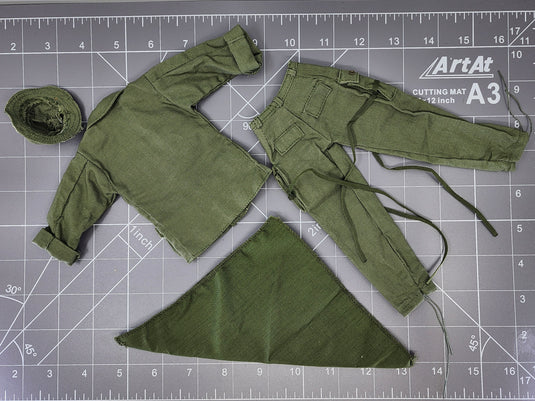 Bam 1/6 Vietnam OD Green Uniform