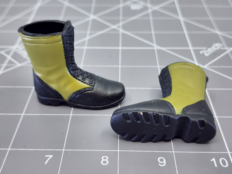 Load image into Gallery viewer, Bam 1/6 Vietnam Jungle Boots (Foot Type) (Soldiers Of The World)
