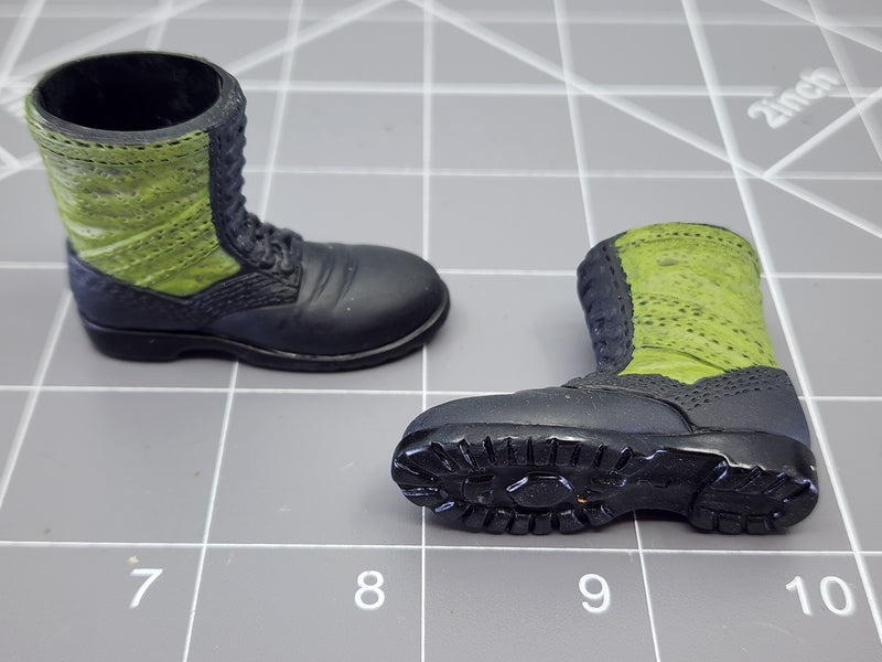Load image into Gallery viewer, Bam 1/6 Vietnam Jungle Boots (Foot Type) (See Desc)
