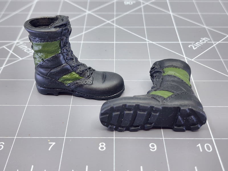Load image into Gallery viewer, Bam 1/6 Vietnam Jungle Boots (Foot Type)
