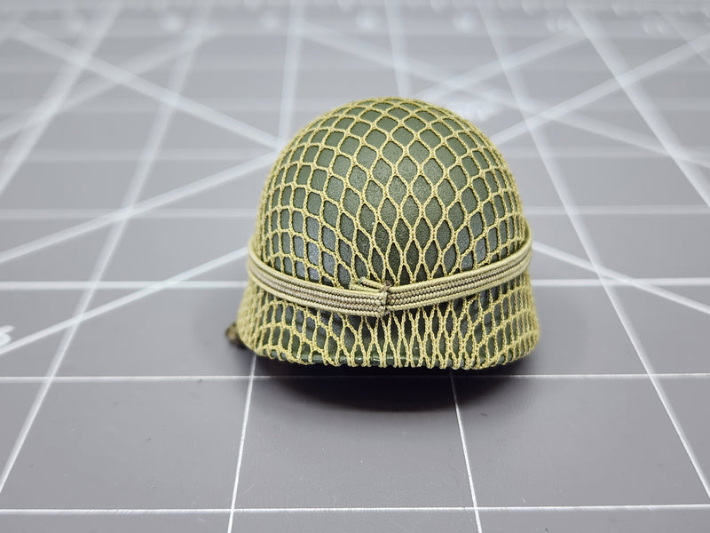 Load image into Gallery viewer, Bam 1/6 Vietnam WWII Mesh Covered Helmet (BBI)
