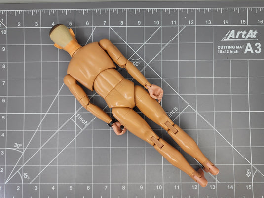 Bam 1/6 Male Base Body Black Hawk Down Matt (Dragon)
