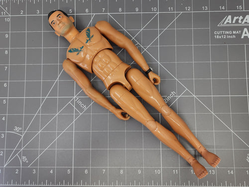 Bam 1/6 Male Base Body (Chest Tattoo) (Dragon)