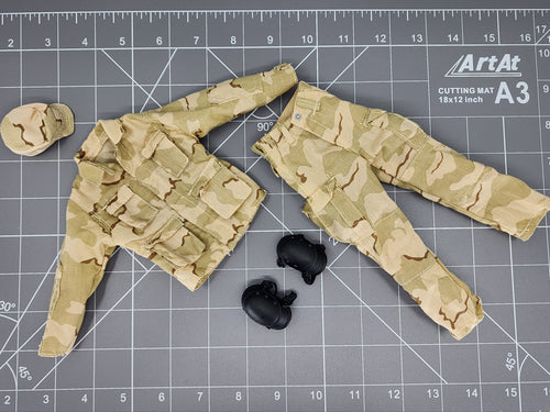 Bam 1/6 3C Desert Camo Uniform
