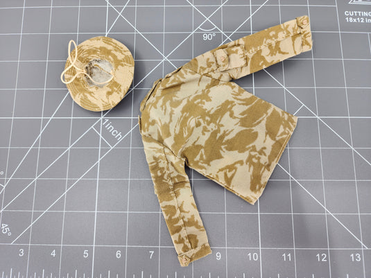 Bam 1/6 British Desert DPM Camo Jacket and Boonie Hat