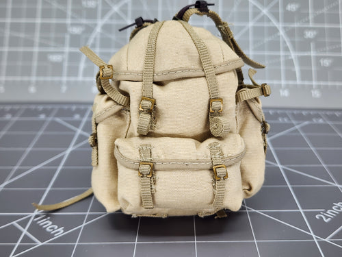 Bam 1/6 British Tan Backpack W/ Frame