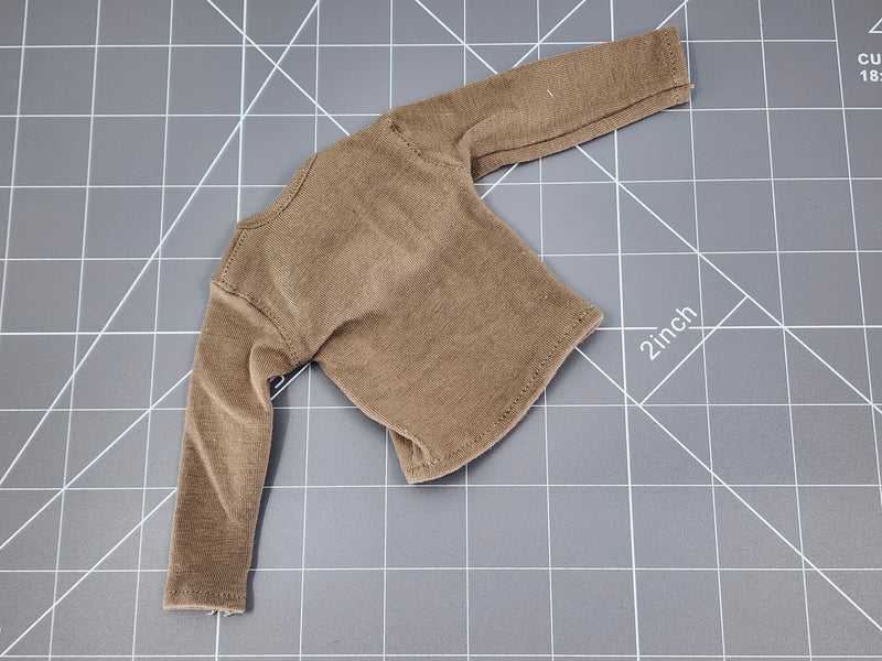 Load image into Gallery viewer, Bam 1/6 Brown Long Sleeve Shirt
