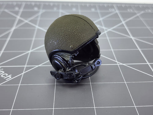 Bam 1/6 OD Green Tanker Helmet (21st Century)